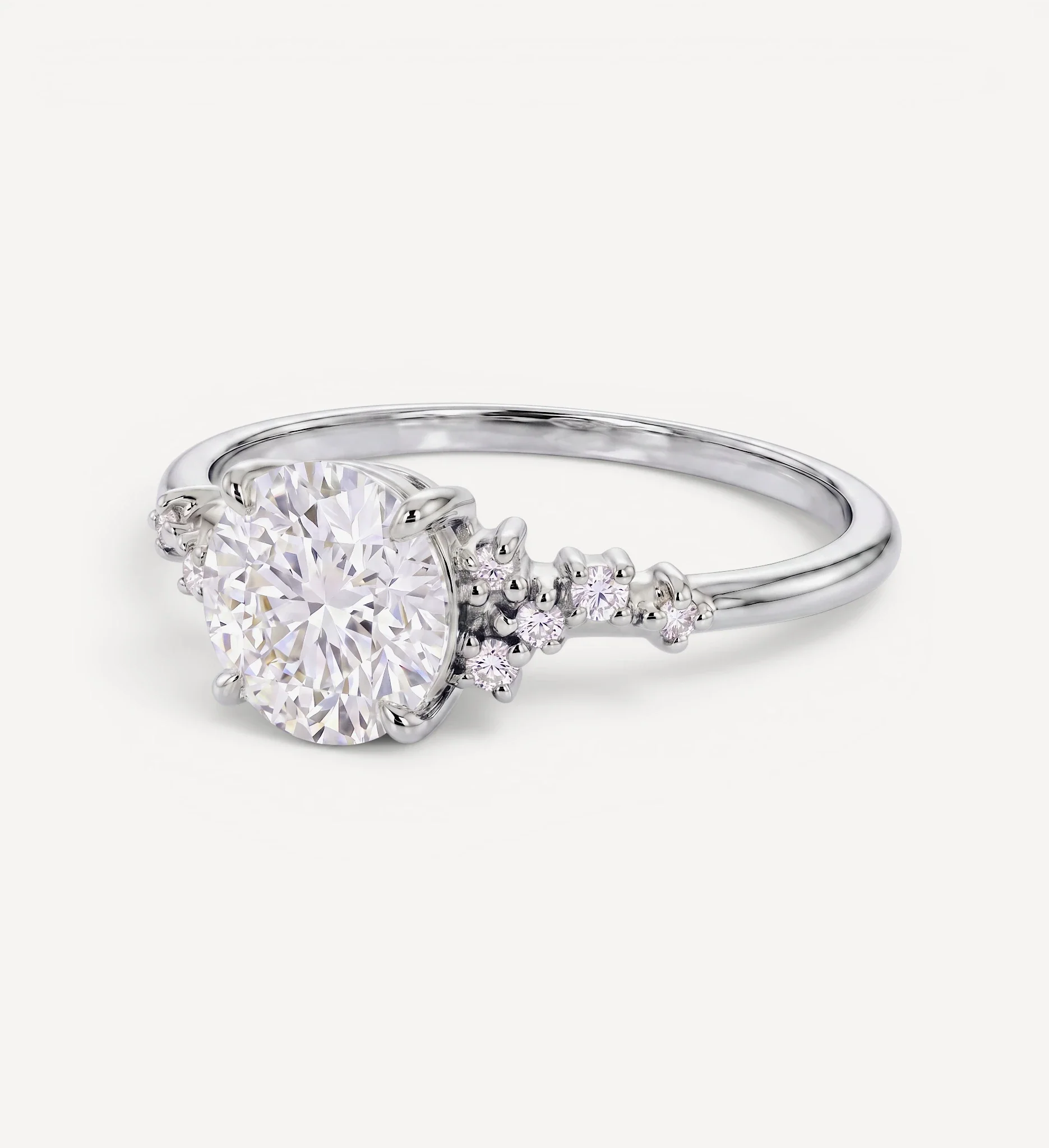 Sienna ring | round diamond - Image 7