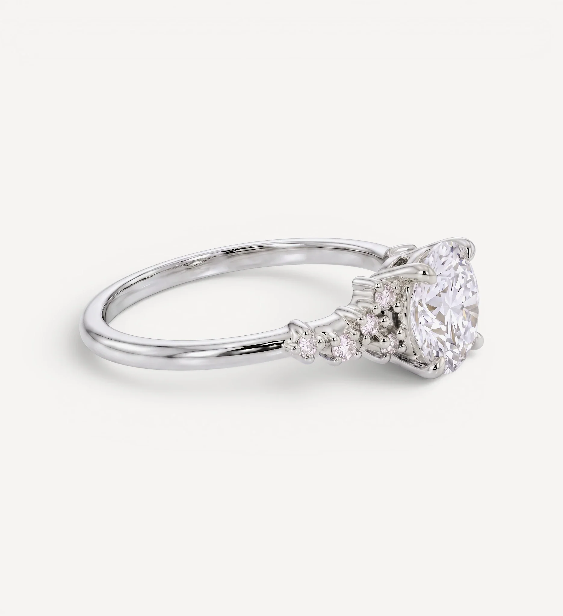 Sienna ring | round diamond - Image 8