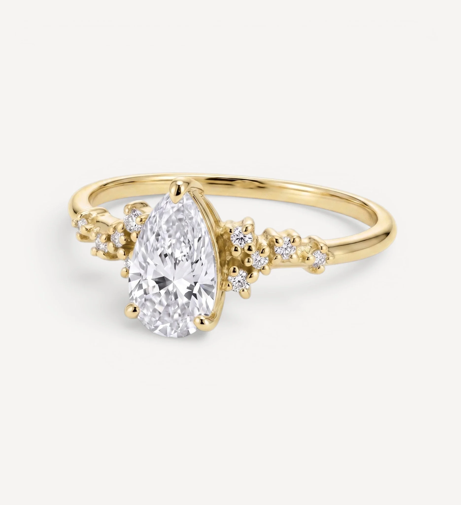 Sienna ring | pear diamond - Image 3