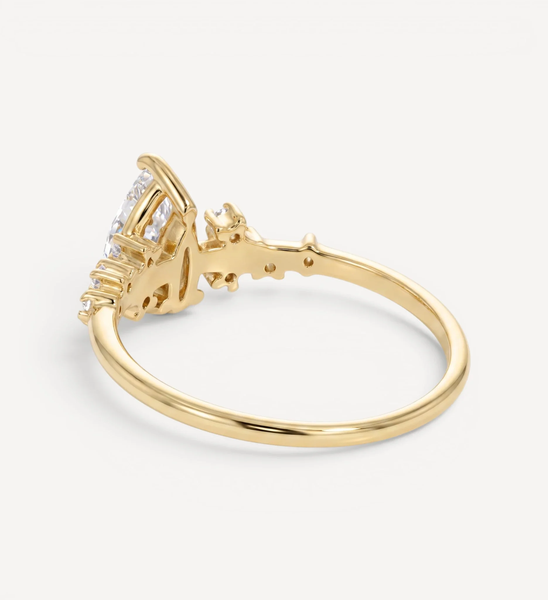 Sienna ring | pear diamond - Image 5