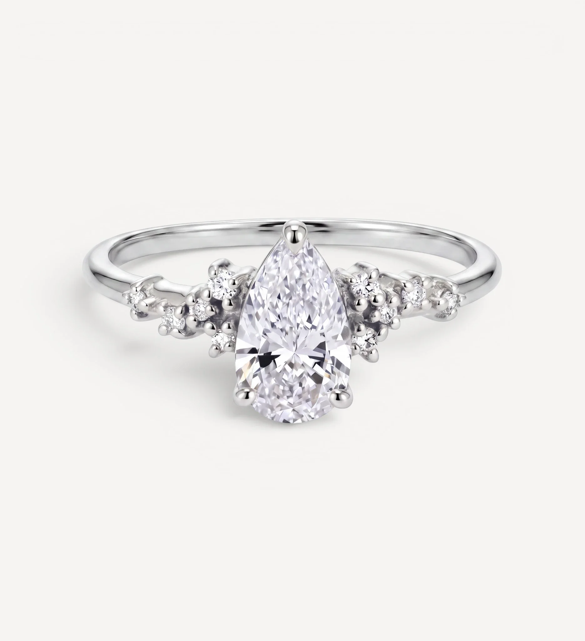 Sienna ring | pear diamond - Image 6