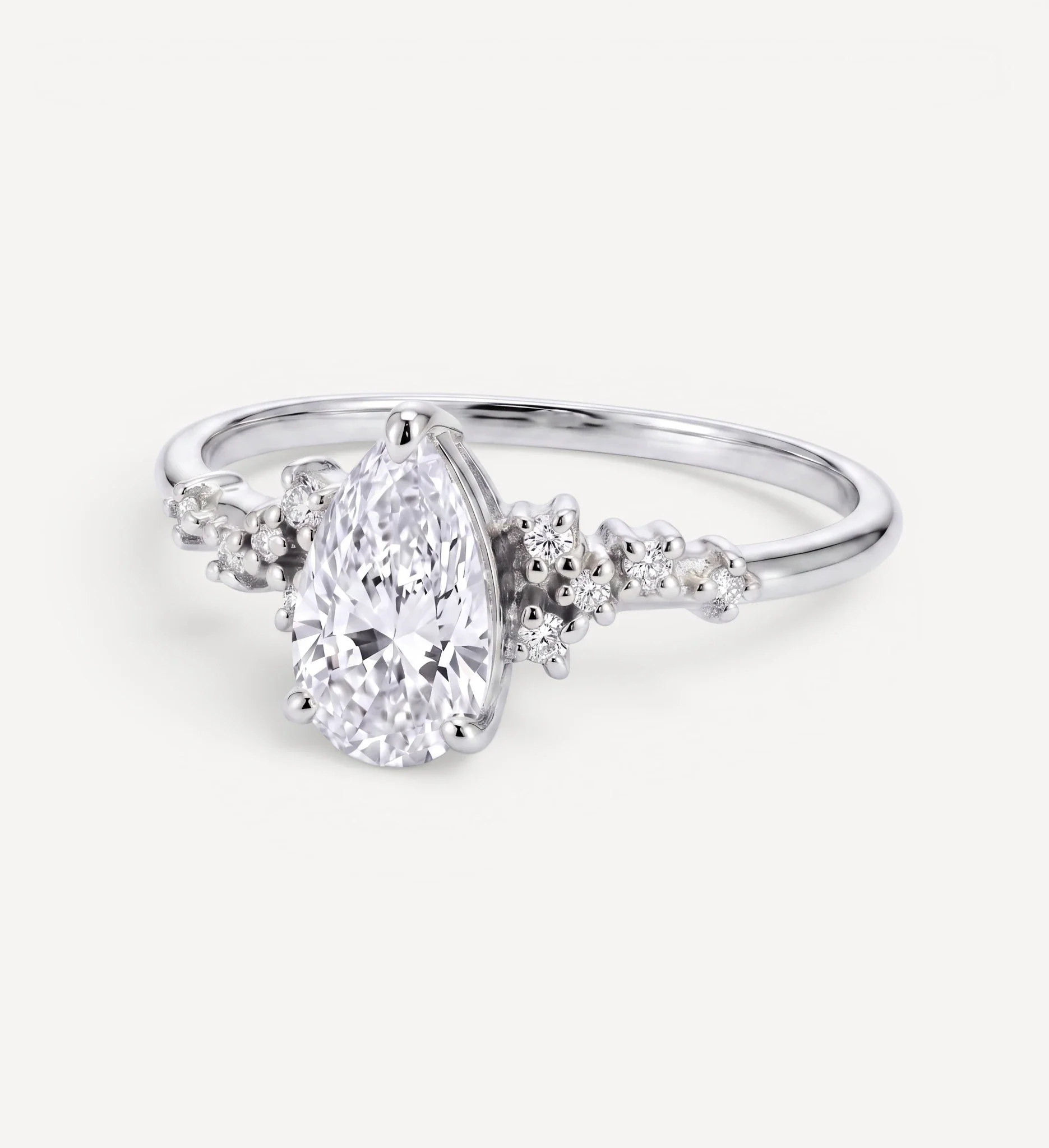 Sienna ring | pear diamond - Image 8