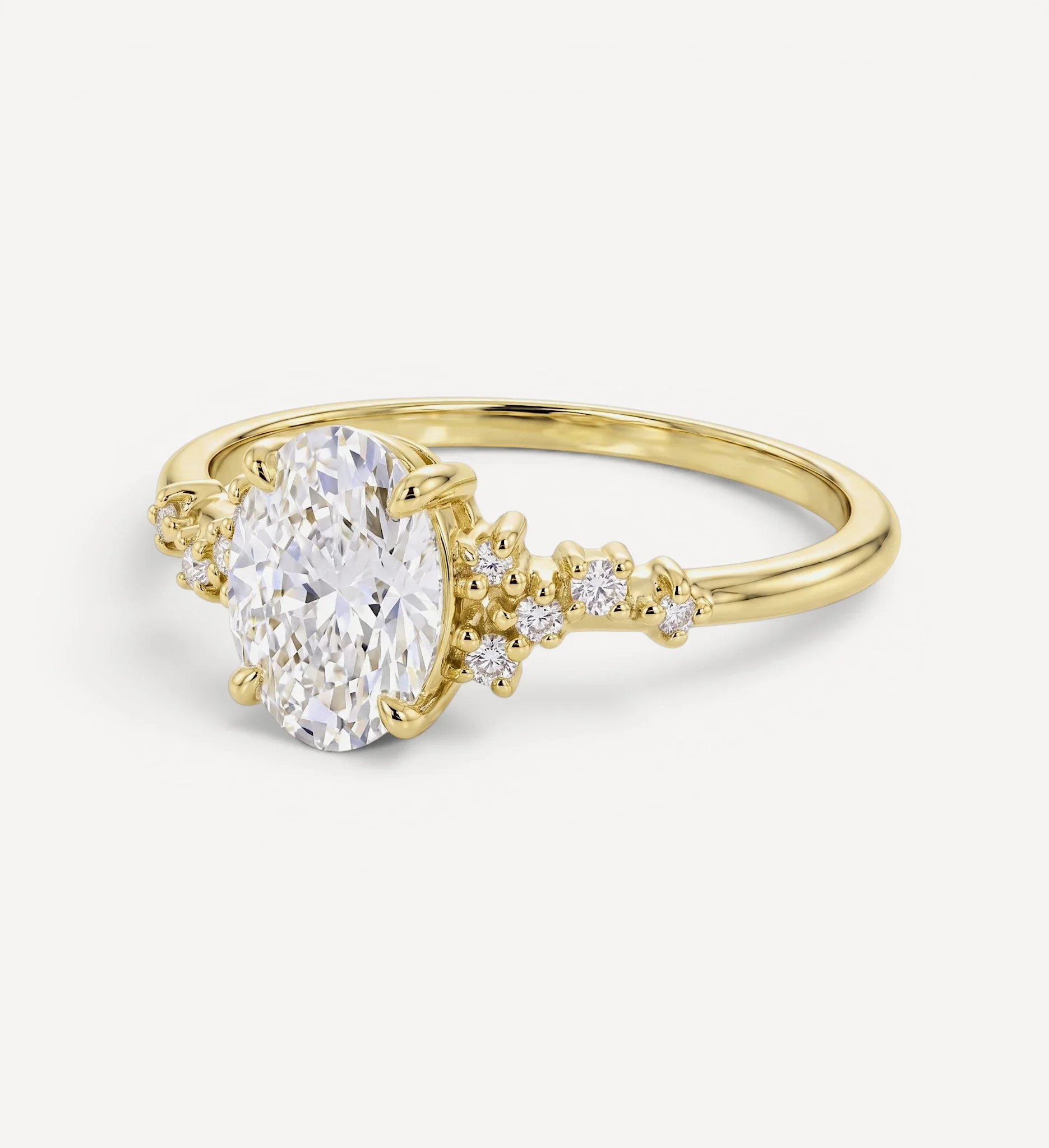 Sienna ring | oval diamond - Image 3