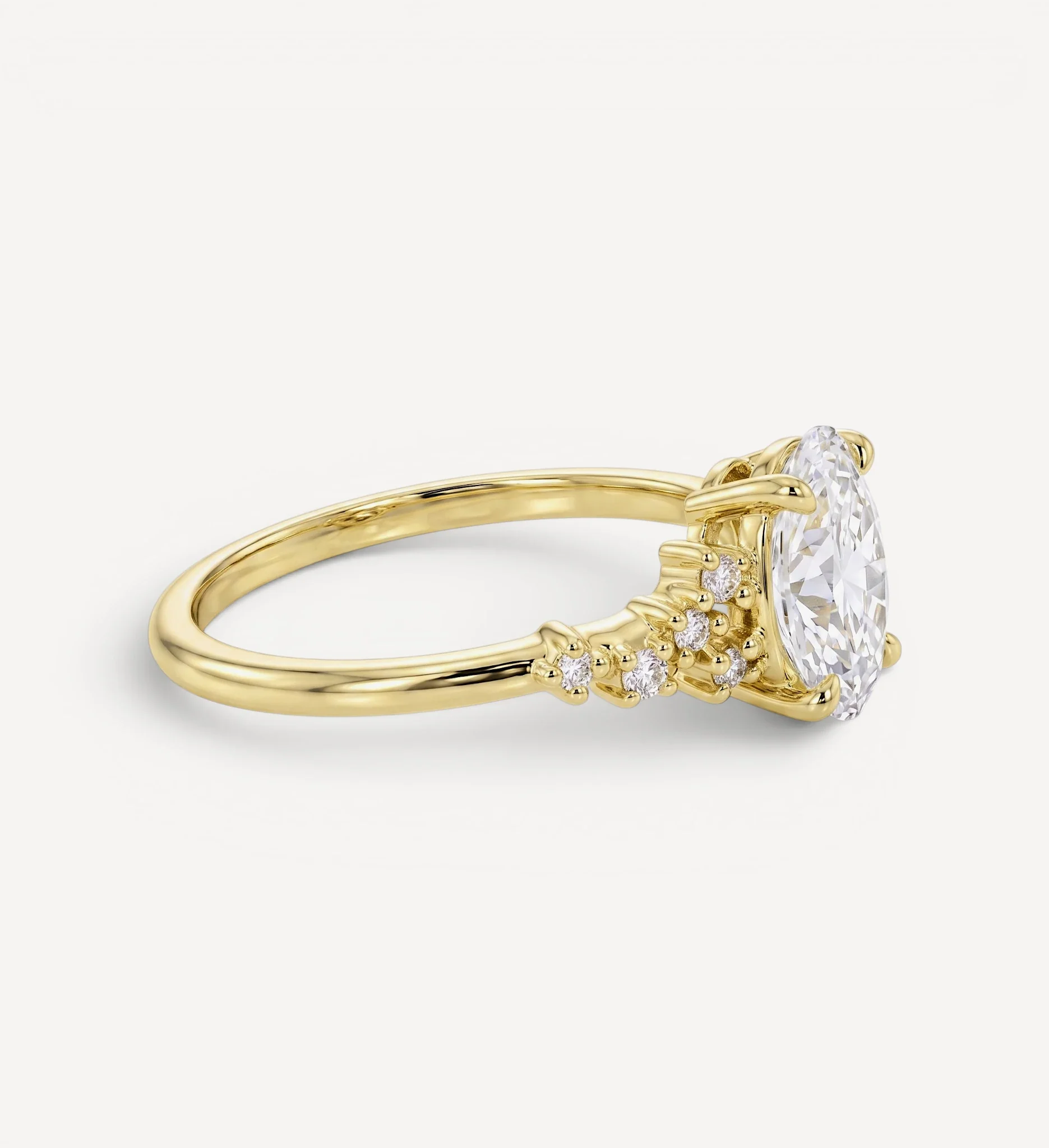 Sienna ring | oval diamond - Image 4