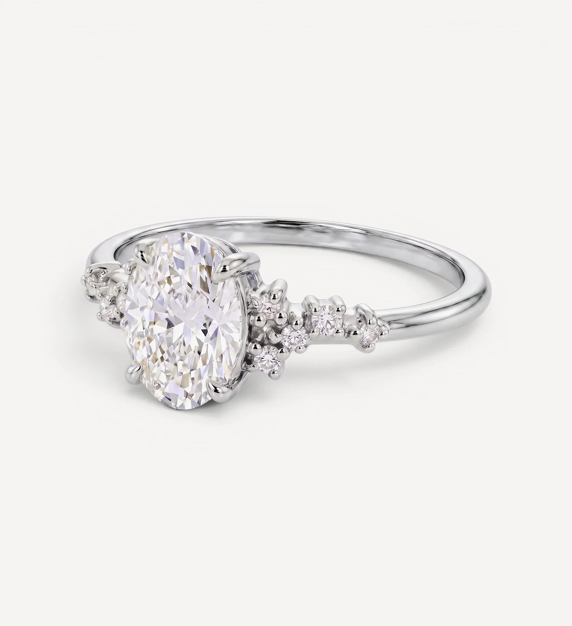 Sienna ring | oval diamond - Image 6