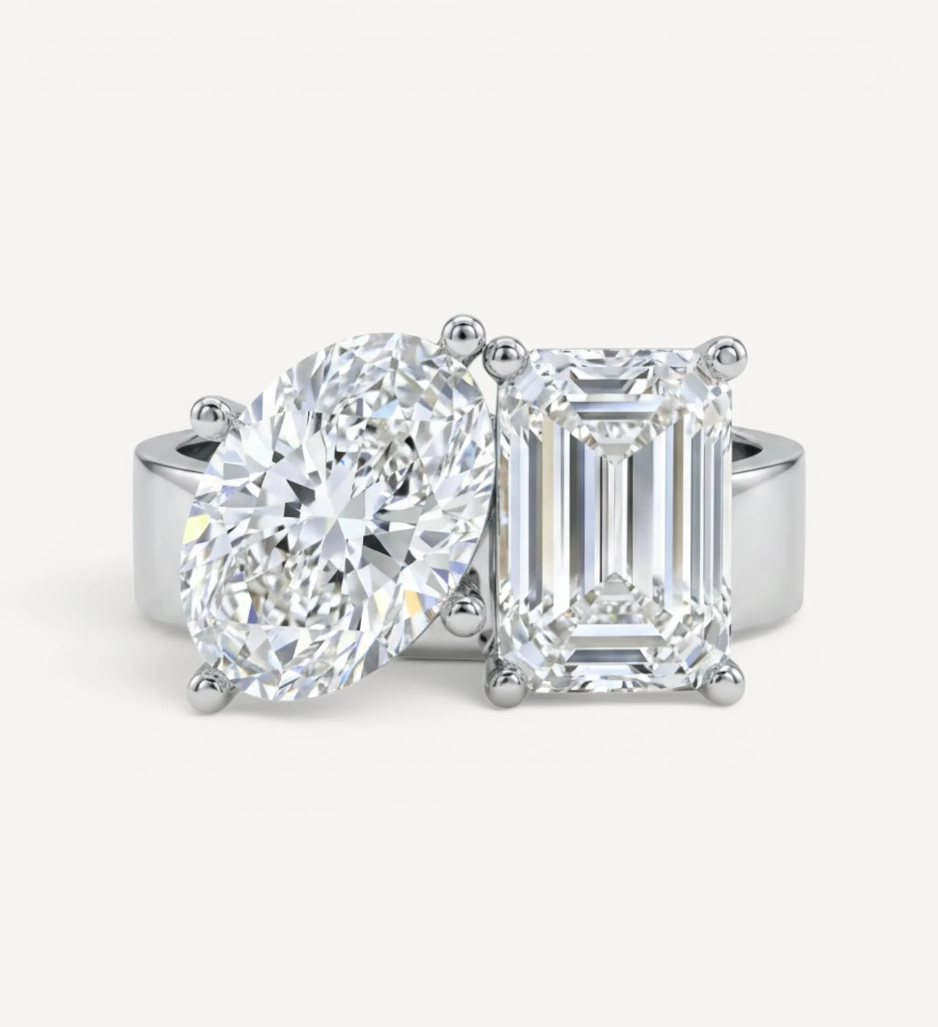 Signature Toi et Moi | Oval & Emerald - Image 6