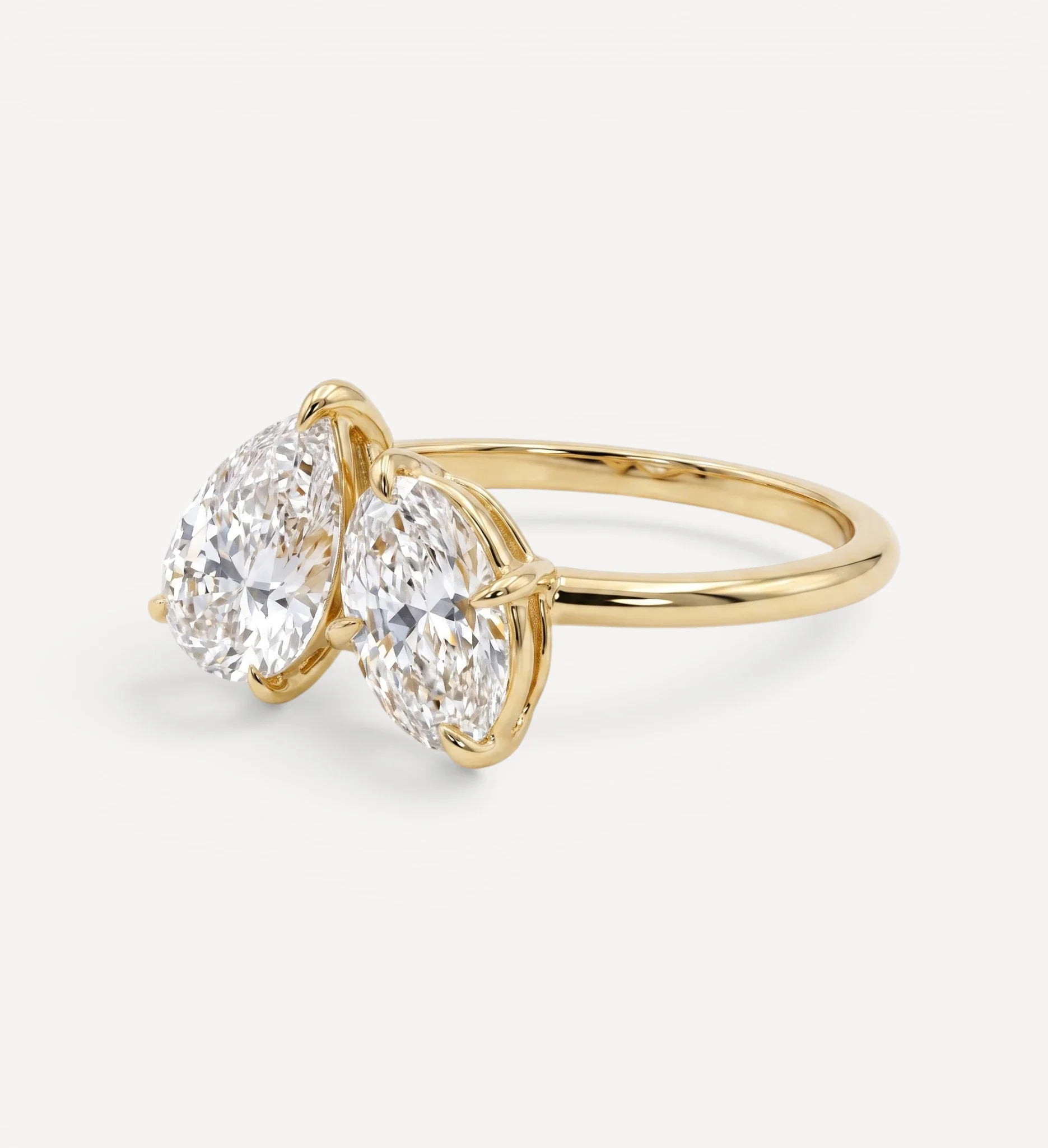 Toi et Moi | pear & oval diamond - Image 5