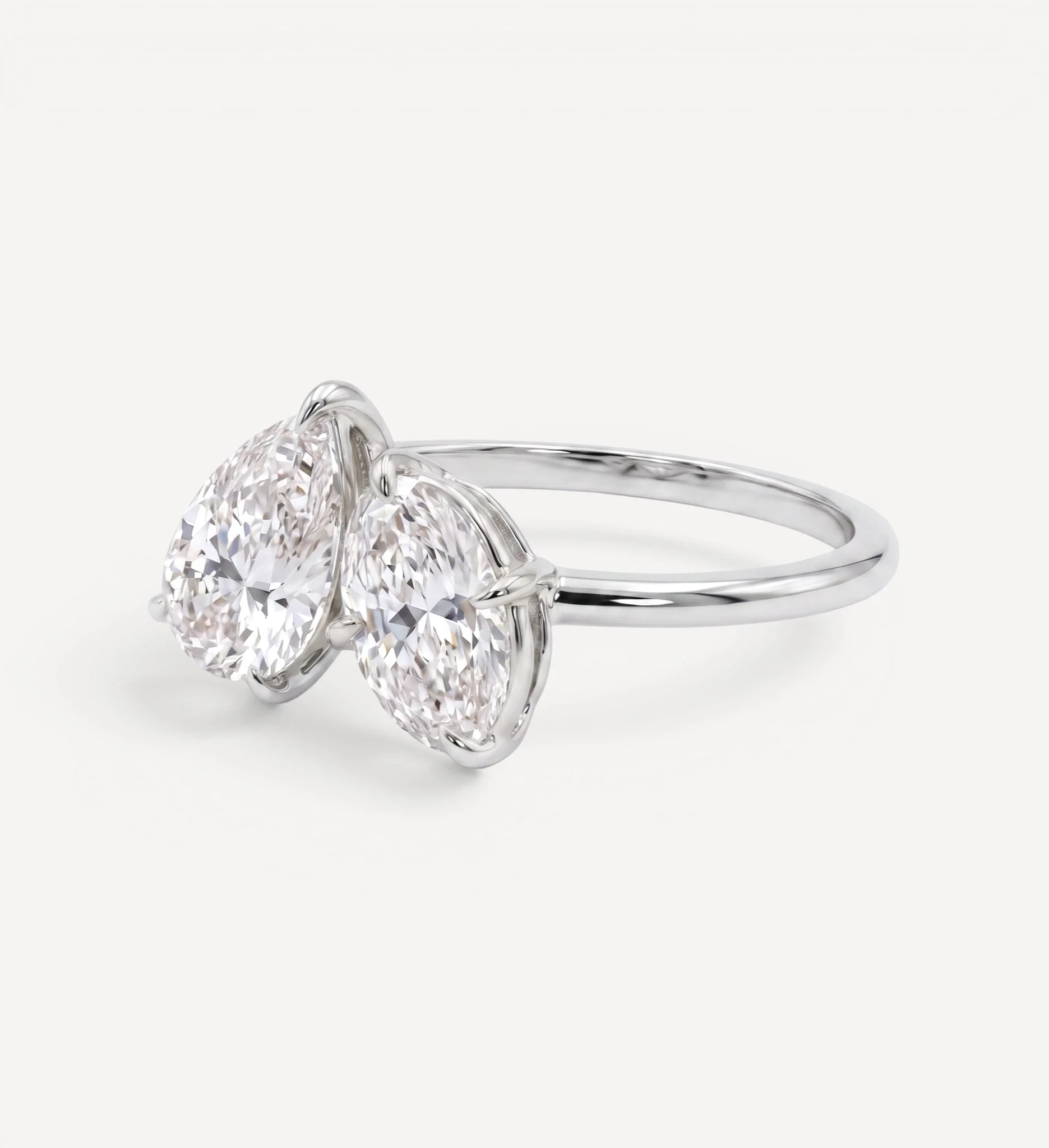 Toi et Moi | pear & oval diamond - Image 8