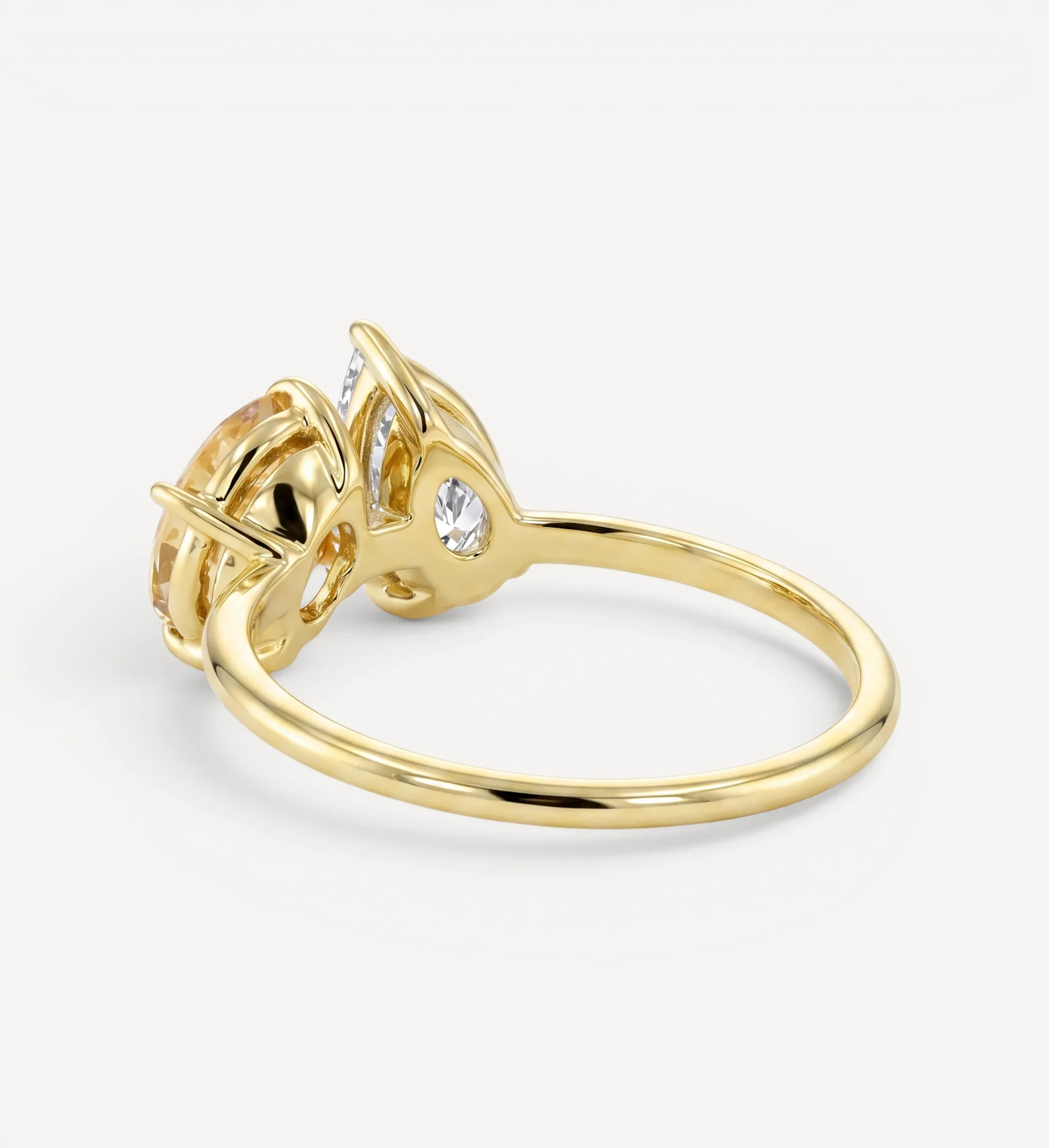 Toi et Moi | pear & oval diamond - Image 4