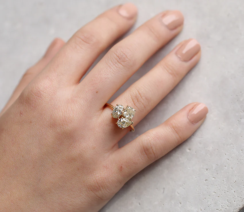 Triolet ring | diamond - Image 3