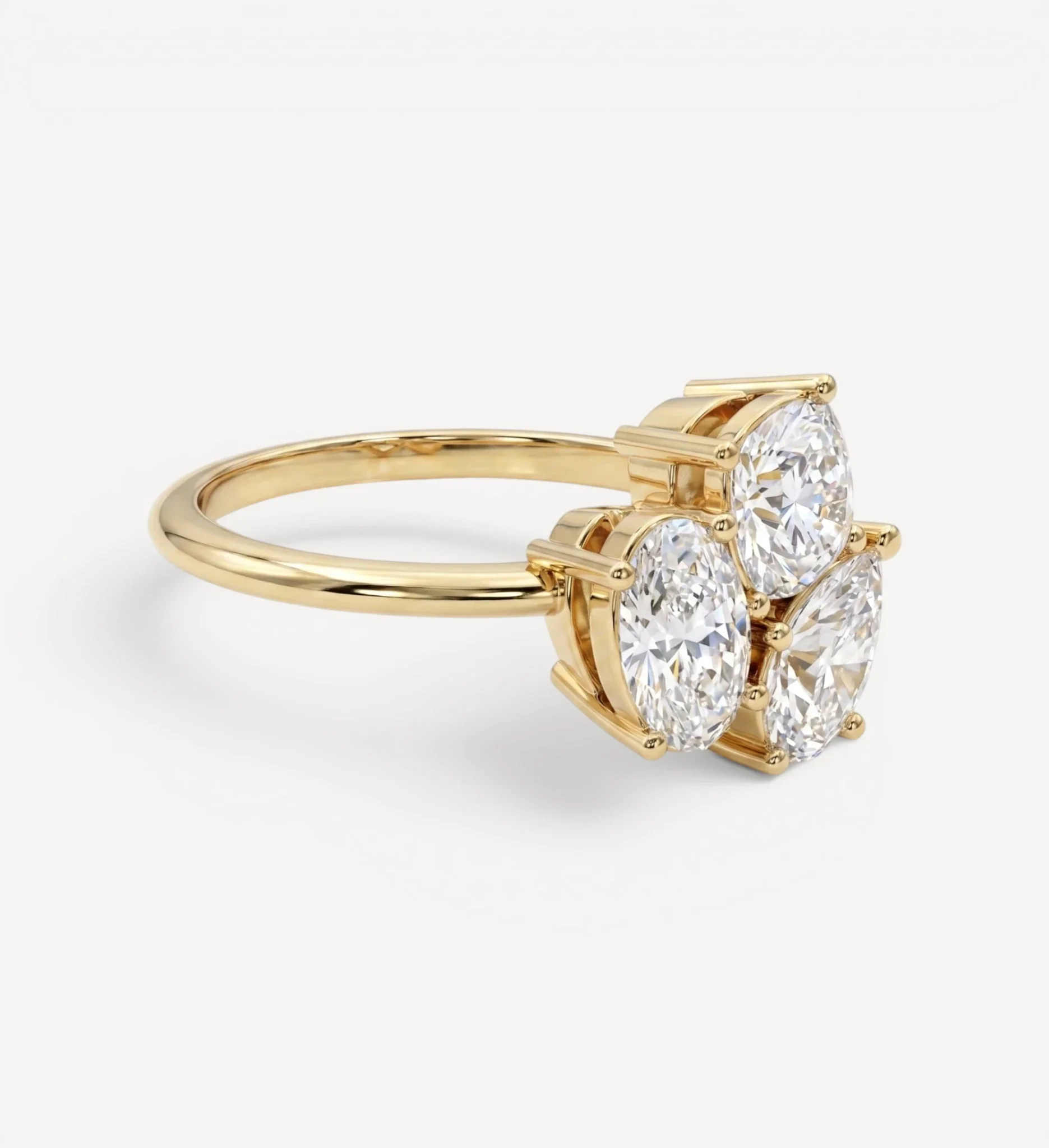 Triolet ring | diamond - Image 4