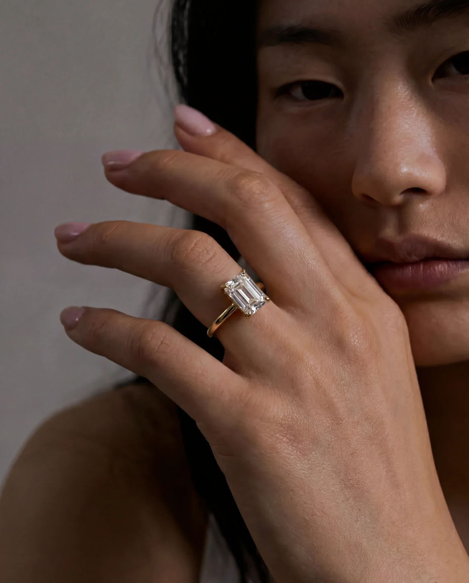 Willa Diamond Solitaire | Emerald - Image 3