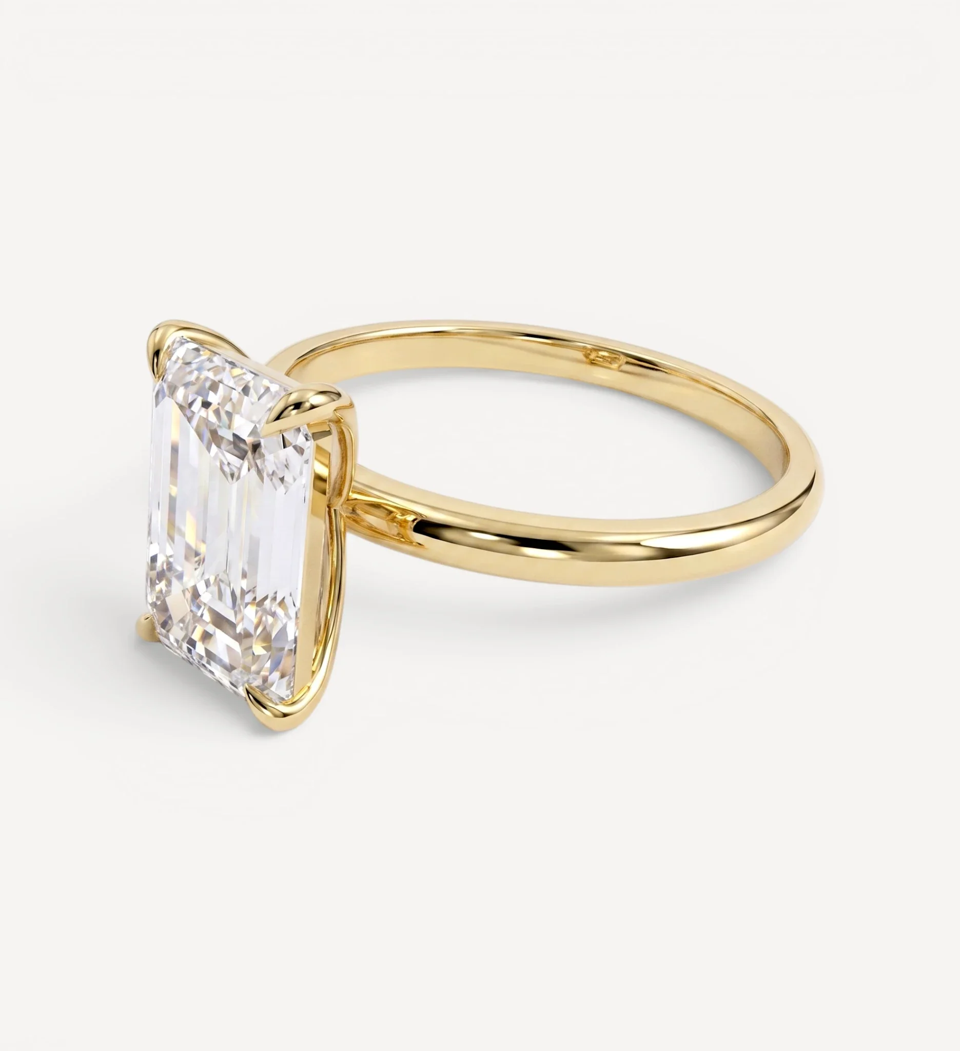 Willa Diamond Solitaire | Emerald - Image 4