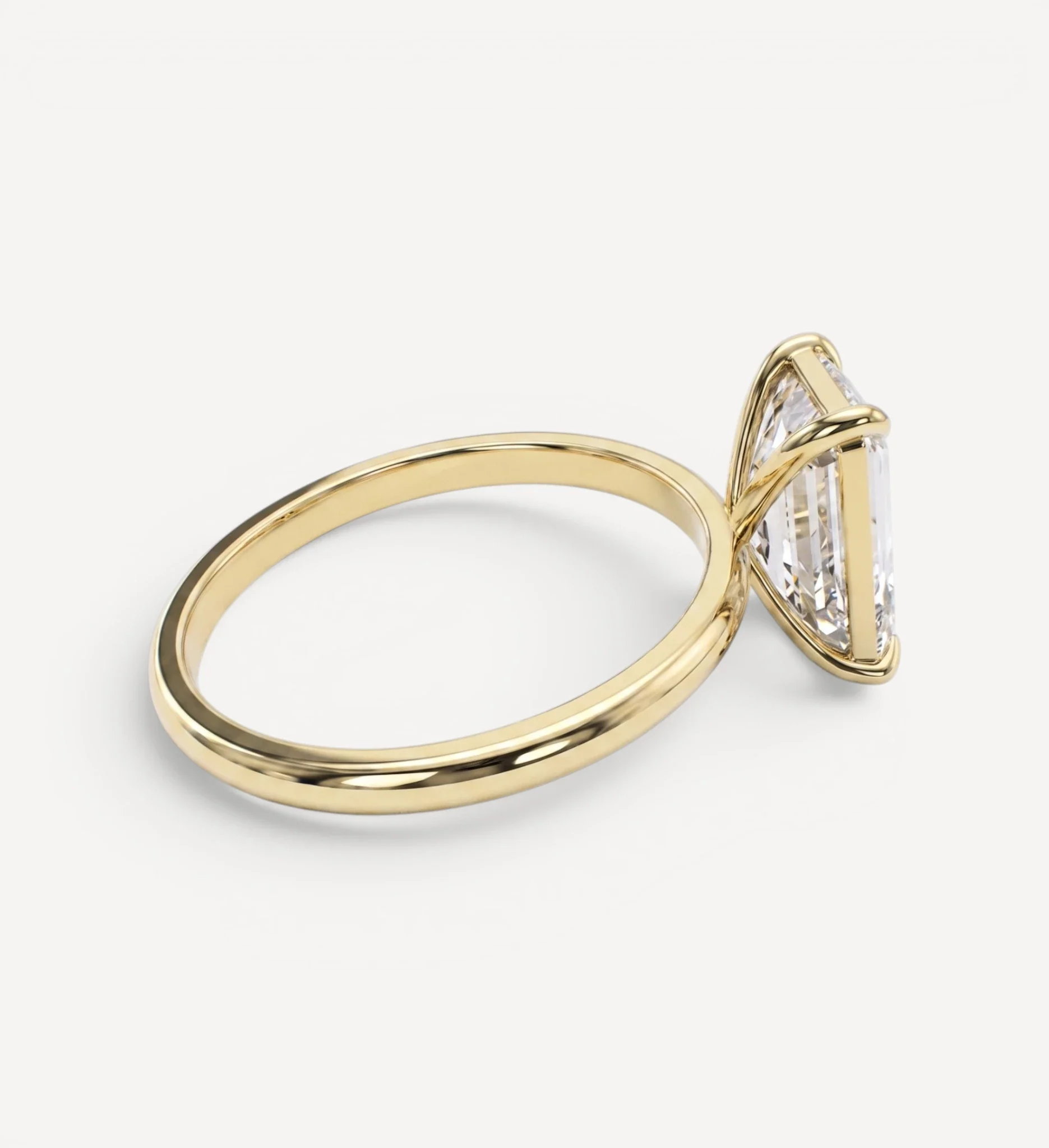 Willa Diamond Solitaire | Emerald - Image 5