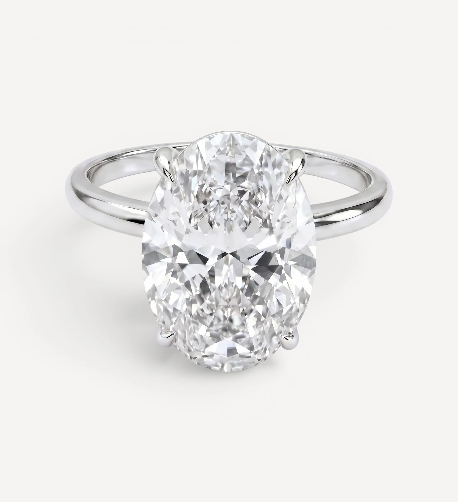 Willa Diamond Solitaire | Oval - Image 6