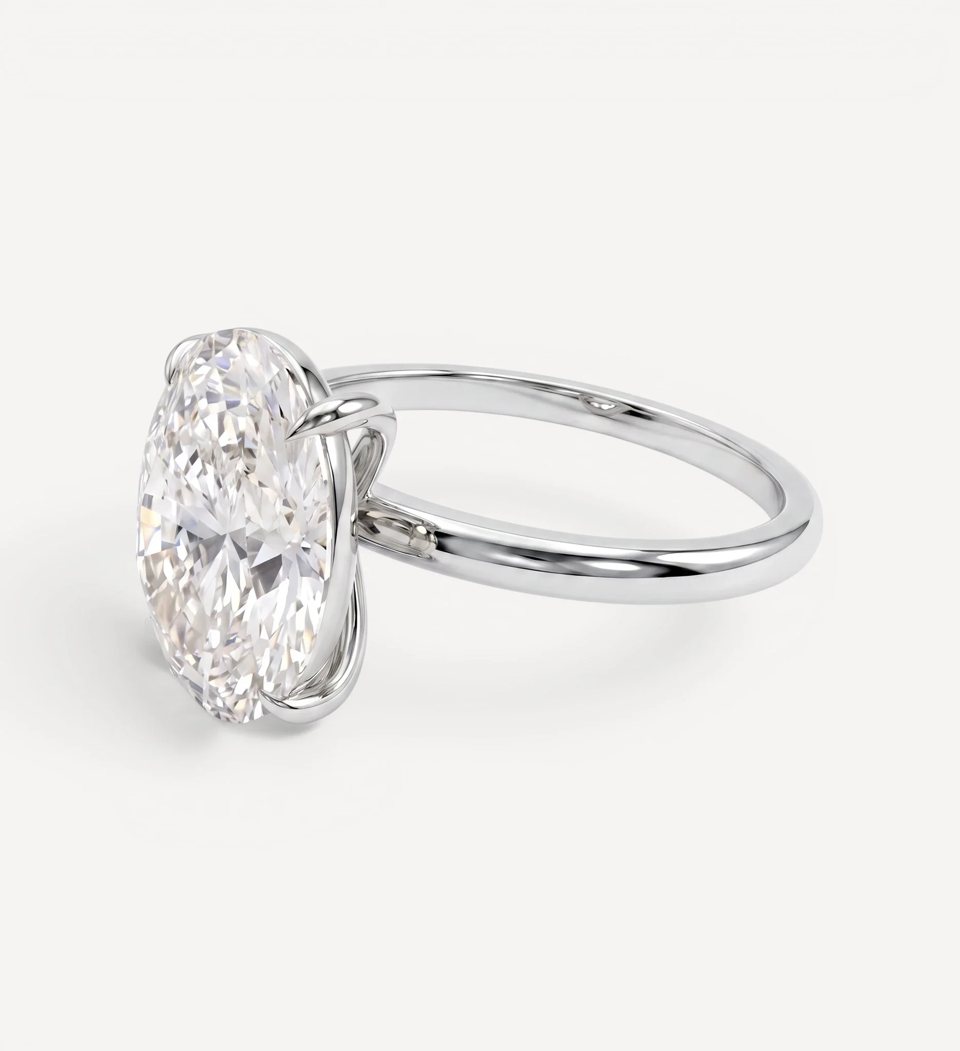 Willa Diamond Solitaire | Oval - Image 7