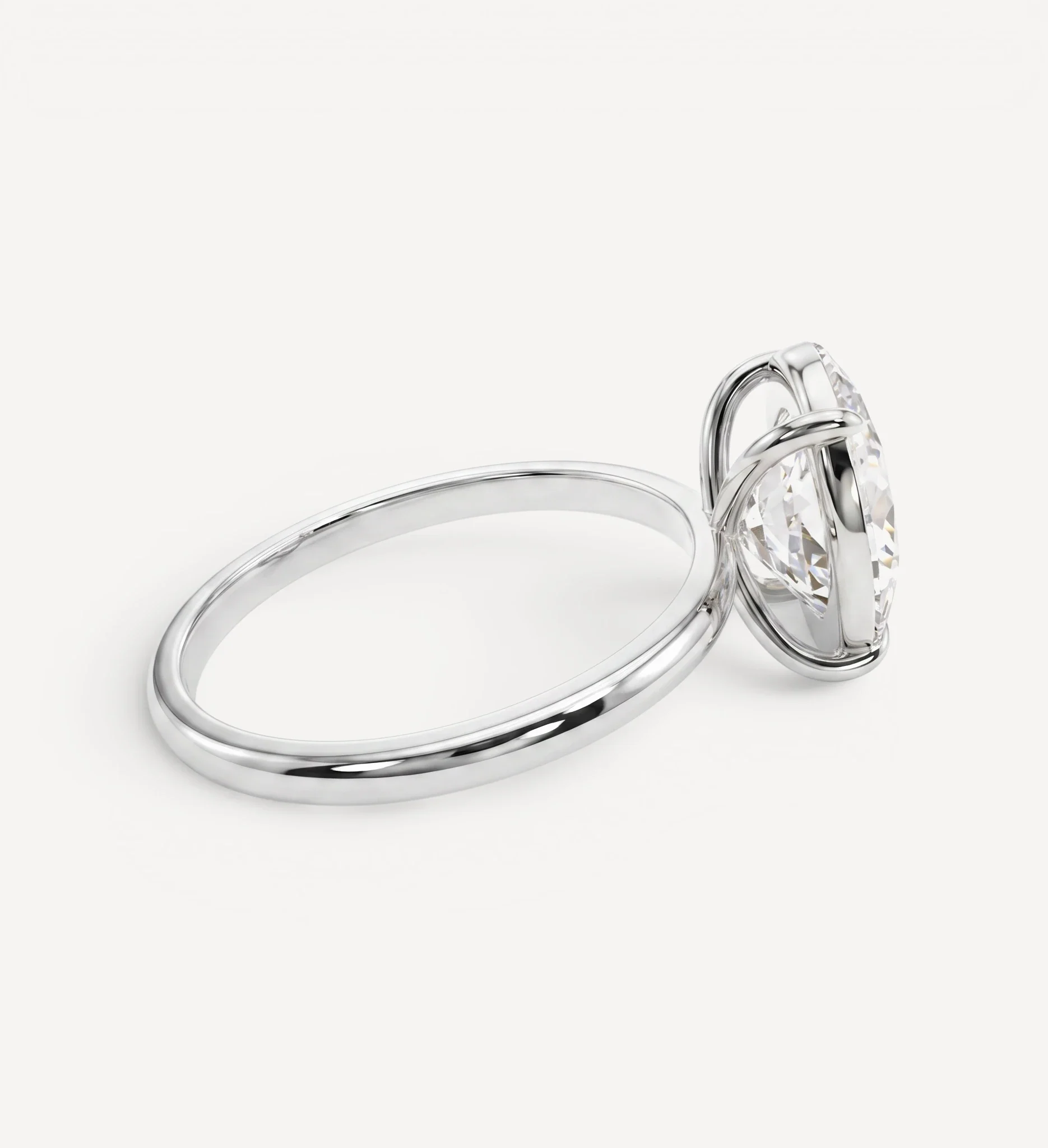 Willa Diamond Solitaire | Oval - Image 8